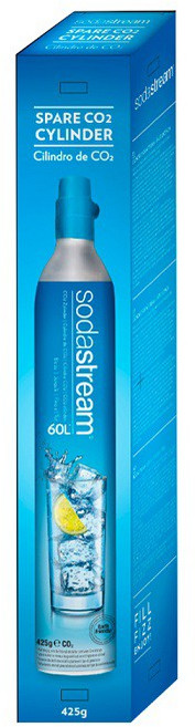 Sodastream 二氧化碳鋼瓶 425g, 1個, 鋼瓶425g*1隻