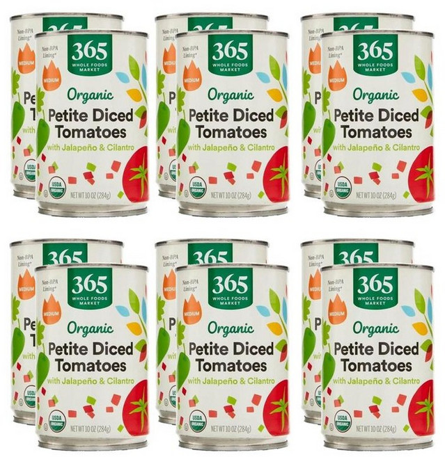 365 홀푸드마켓 할라피뇨 고수 쁘띠 토마토 284g, 12개