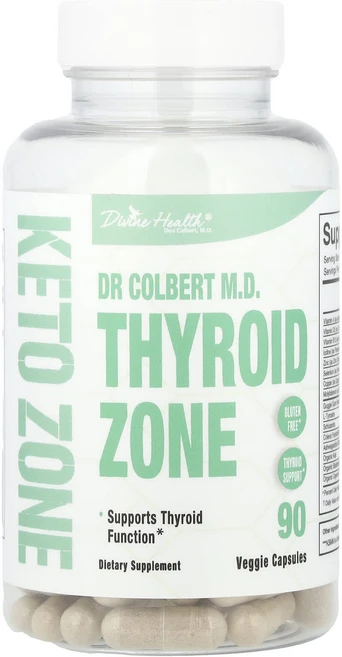 몸관리하세요 겨울입니다 Divine Health 콜베르 박사(Dr. Thyroid 존 베지 캡슐 90정 특별관리진행, DivineHealth콜베르박사DrThyroid존베지캡, 1개 - 쿠팡