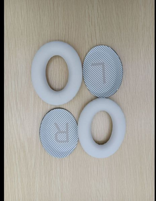 Bose Quietcomfort 35QC35 iiQC15QC25QC35QC2AE2AE2i SoundLink SoundTrue 헤드폰 쿠션 이어패드 교체용 이어 패드, [05] 하얀색, 1개