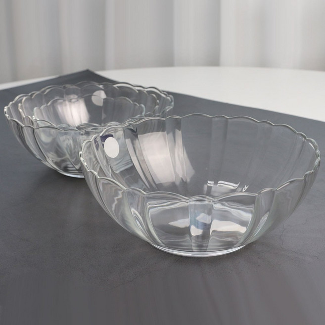 유리 아케이드 볼 12 AA 빙수볼 다용도 유리 그릇, 유리아케이드볼18cm (177862), 1개