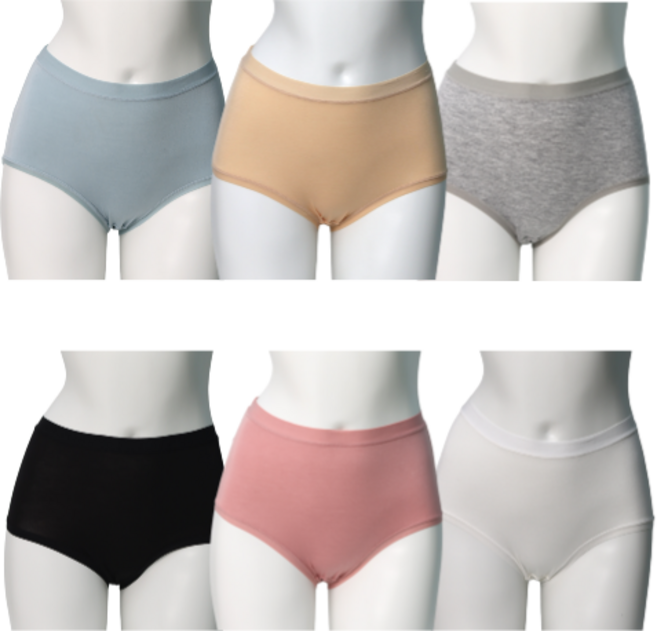 제이엘에스 엉낌없는 렌징 모달 면 노라인 여성팬티 6P