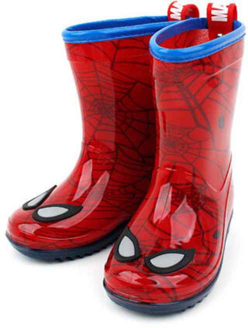 아트박스/키즈키즈 스파이더맨 페이스 2 레인부츠