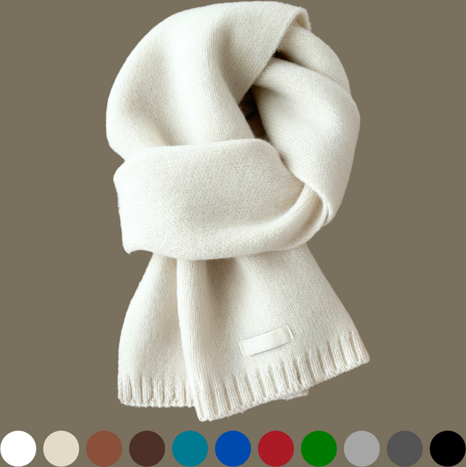 살림대표 포근한 니트 목도리 12컬러