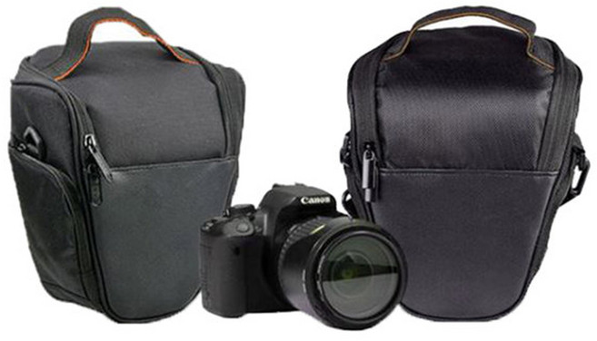 SMJ DSLR 캐논 소니 후지 미러리스 카메라가방 파우치 추천모음 케이스 스트랩, 02_숄더백/줌백 CA-B102, 1개