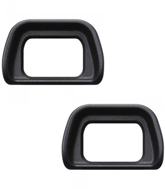 호환 소니 A6000 NEX-6 디지털 카메라용 아이컵 뷰파인더 2개, [01] 옵션1, 한개옵션0, 한개옵션1