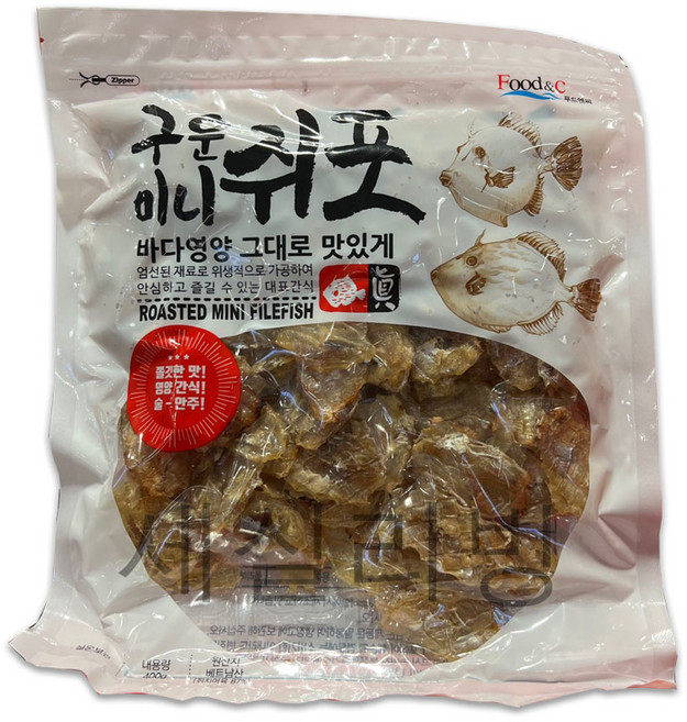 FOOD & C 구운미니쥐포, 1개, 400g
