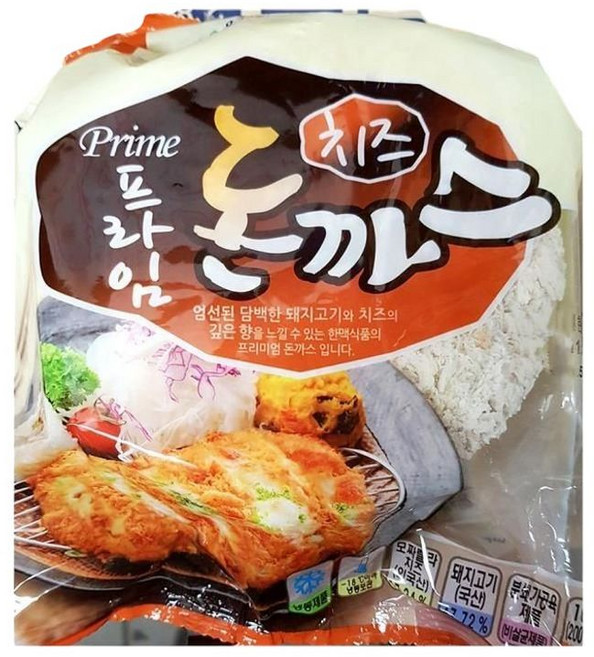 식자재 도매 한맥 프라임 치즈돈까스 200g x5 1개
