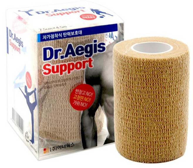 닥터이지스 자가점착식 탄력보호대 대형, 6개
