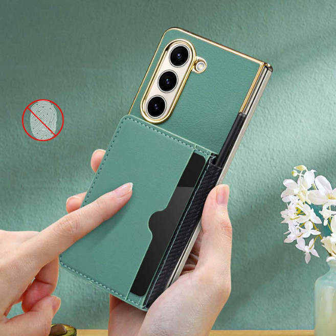 겔 갤럭시 fold 폴드7 6 5 4 강화유리 카드수납형 거치대 가죽 폰케이스