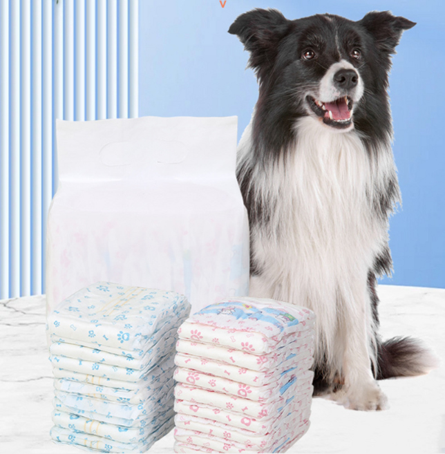 [암컷용] 강아지 반려동물 애견 기저귀 생리대 매너벨트, 1개, 10개입, 소형