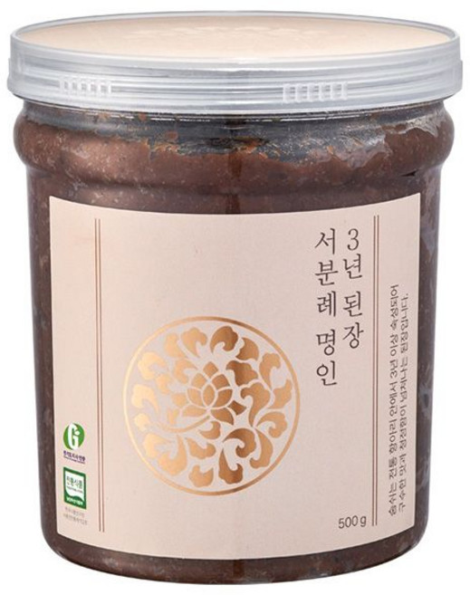 서일농원 서분례 명인 3년 된장, 1개, 500g