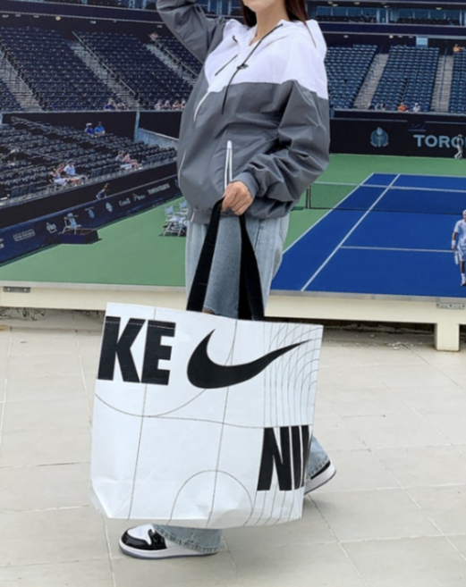 (국내매장정품) 나이키 친환경 소재 가방 리유저블 백 S M L 사이즈 에코백