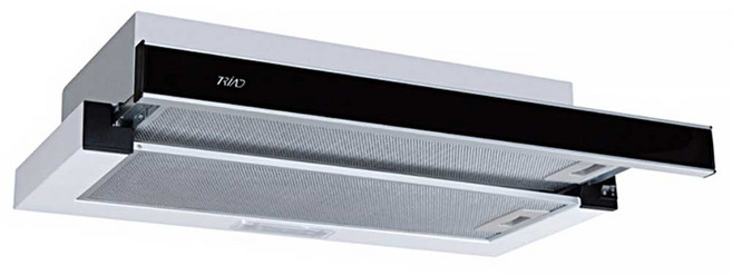 트라이애드 주방후드 T401GH 슬림 블랙 슬라이드 주방환풍기 교체 후황, 단순배송상품