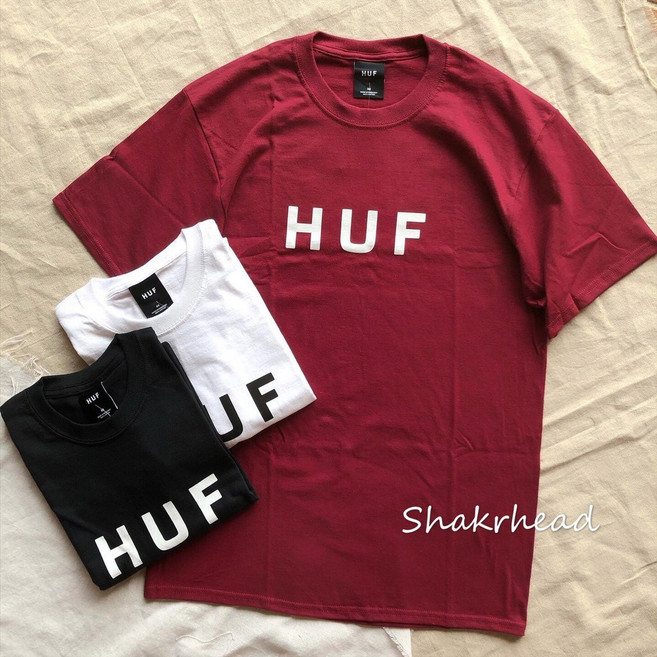 HUF OG Logo Tee 短袖T恤 經典款 多色, 白色,M