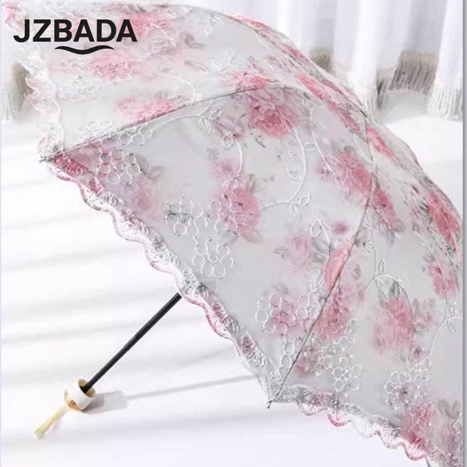 레이스 양산 암막 햇빛 차단 고급 양우산