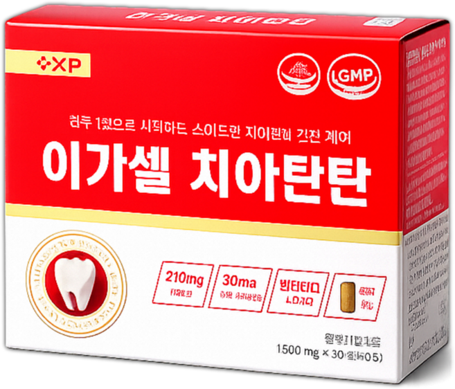 이가탄탄 잇몸 인사 튼튼 부었을때 칼슘 영양제, 1개, 30정