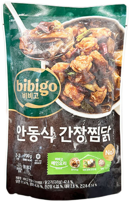 비비고 안동식 간장 찜닭, 1개, 700g