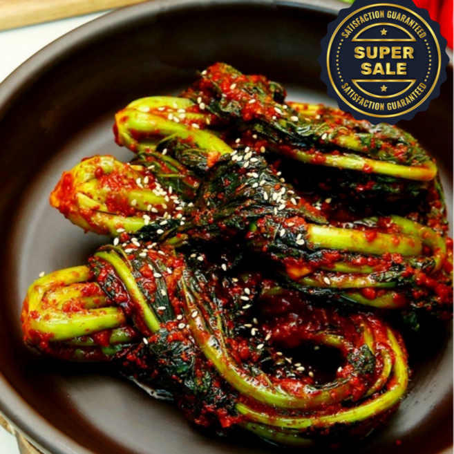 [초특가세일]100%국내산 재료 밥도둑 여수 돌산갓김치, 1박스, 3kg