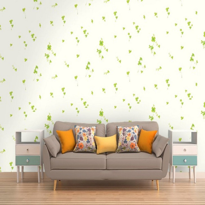 데코리아 DIY 생활방수 곰팡이 결로방지 보온 방한 고급형 알루미늄 접착식 단열벽지 네잎클로버, 제품선택