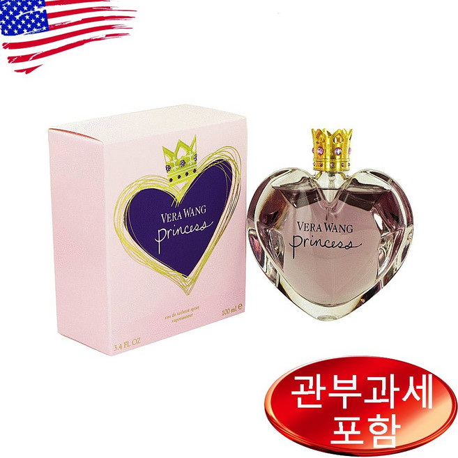 베라왕 프린세스 edt 100ml+관세포함, 100ml, 1개