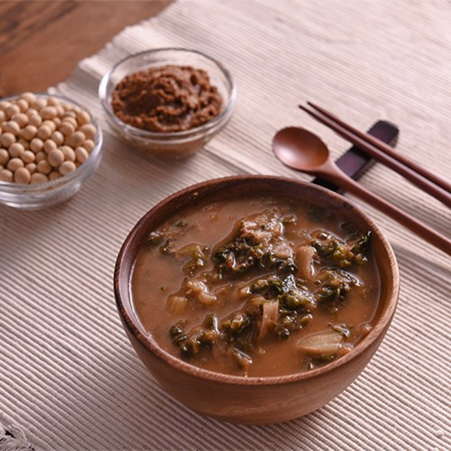 건강한 한끼의 시작 하루미가 맘스한끼 된장국 밀키트, 쑥된장볼 4개, 140g