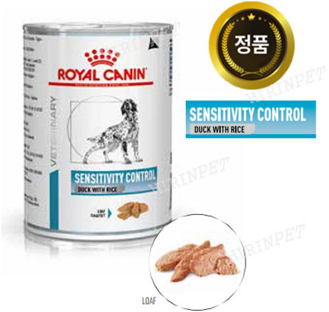 로얄캐닌 독 센시티비티 컨트롤 캔 420g x 3개 / 소화기와 피부 건강 유지 / 24.03.21, 단품, 오리