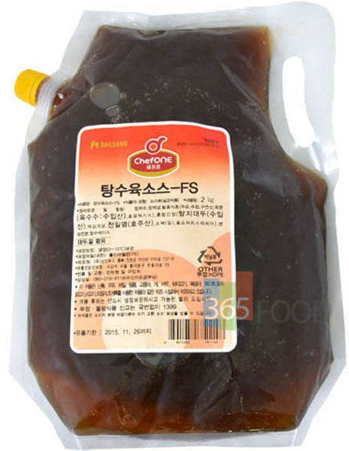청정원 탕수육소스 2kg, 1개