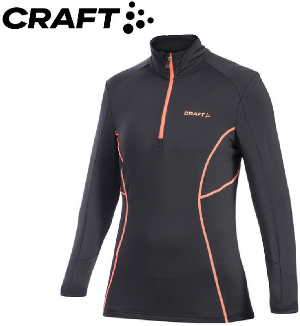 CRAFT 瑞典 女 長袖拉鏈中層衣