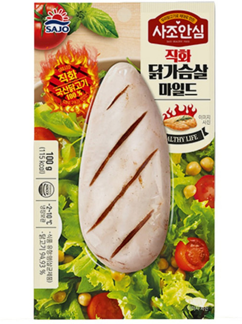 사조 직화닭가슴살 마일드 100g x 1개