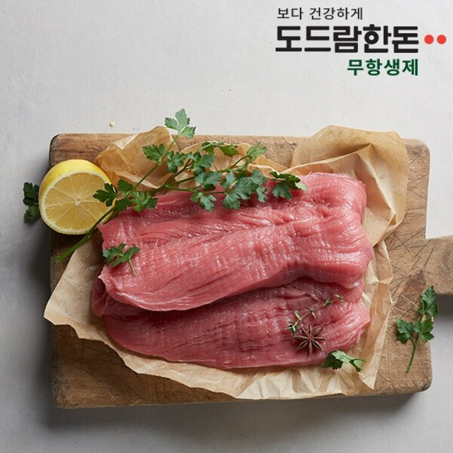 도드람한돈 무항생제 안심 장조림용 500g, 1개