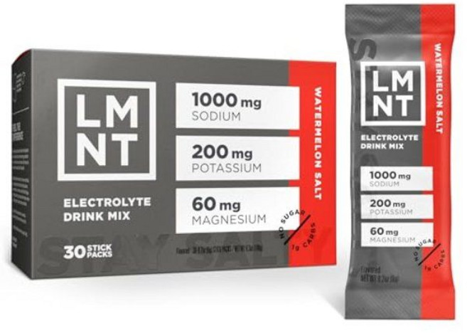 LMNT 무당 전해질 케토 12스틱 4가지 맛, 수박, 1, 120g