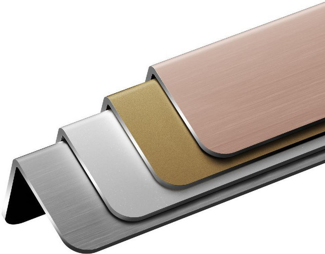 알루미늄 코너비드 몰딩 마감재 스트립 ㄱ자 각대 광석 백색 26x26mm 1.5mm, 1.8m, 1개, 매트그레이 폭 26x26mm 두께 1.5mm