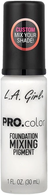 L.A. Girl PRO.color 파운데이션 믹싱 피그먼트 GLM711 화이트 30ml (1 fl oz) LAG-96711 - 쿠팡