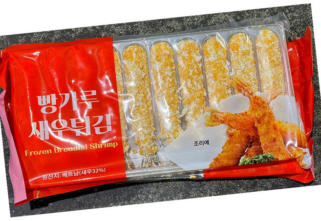 빵가루새우튀김 10미에스 300g X2 간편식, 2개