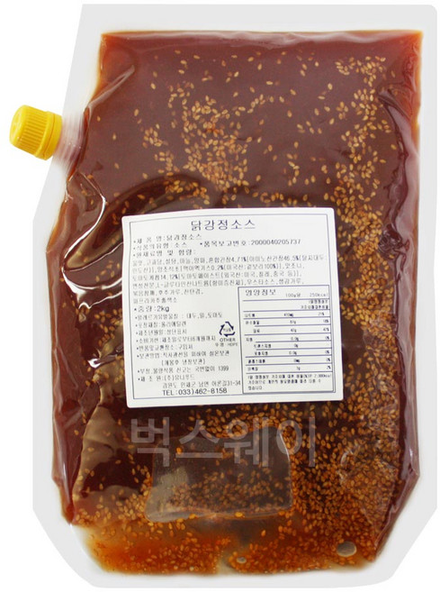 닭강정소스, 2kg, 1개