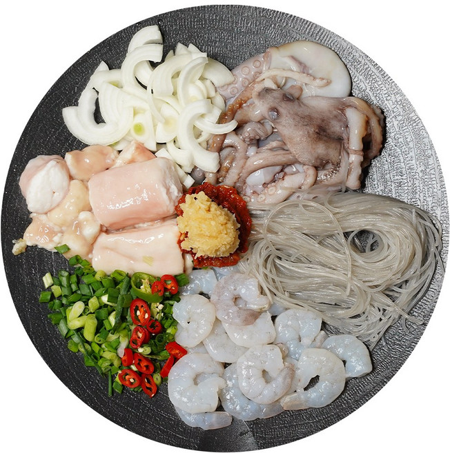 [전라도청년] 한우곱창 통낙지 통실새우 조방 낙곱새, 1개, 800g