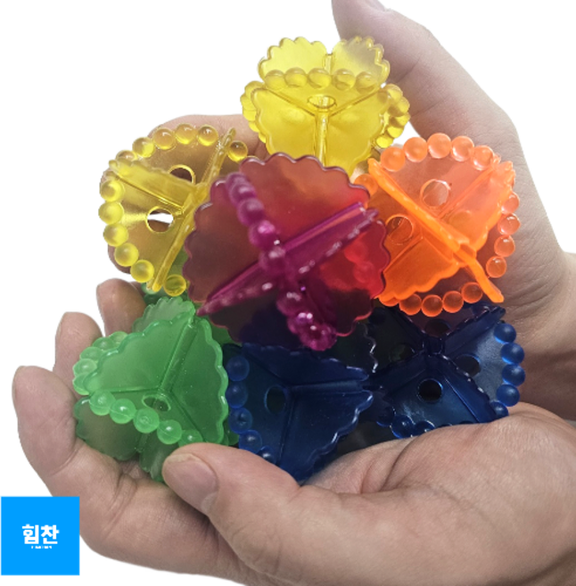엉킴방지 세탁볼 10개 오염제거 집들이선물 통돌이세탁볼 물절약 세탁공, 색상 혼합