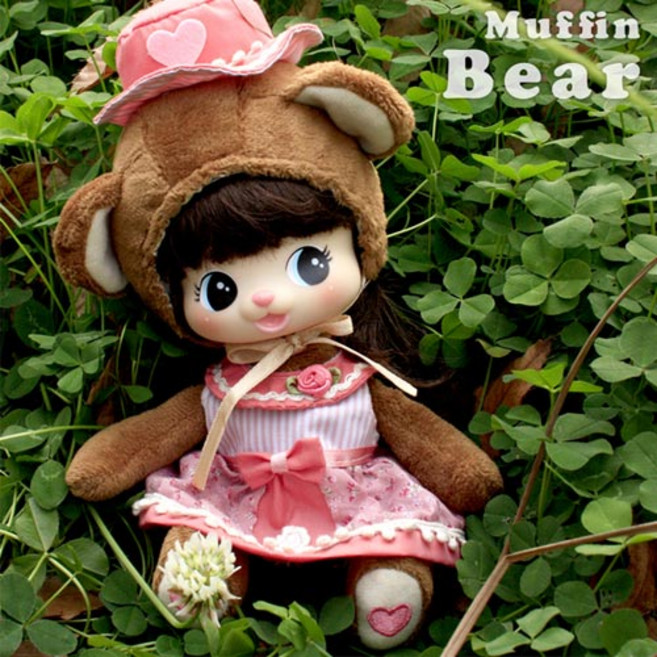 블링즈 블링즈돌 첼리캣 인형 공주침대증정, 머핀베어, 1개