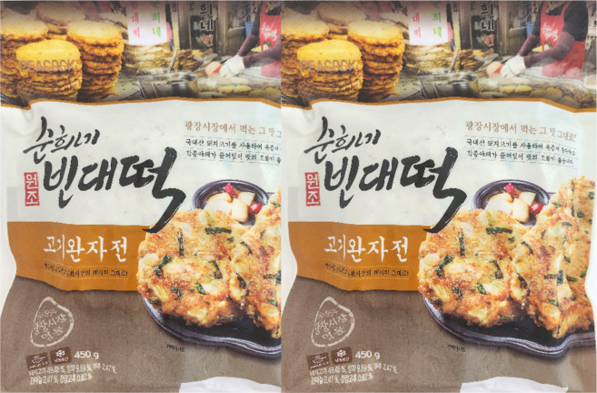 피코크 순희네 고기완자전 450g, 2개