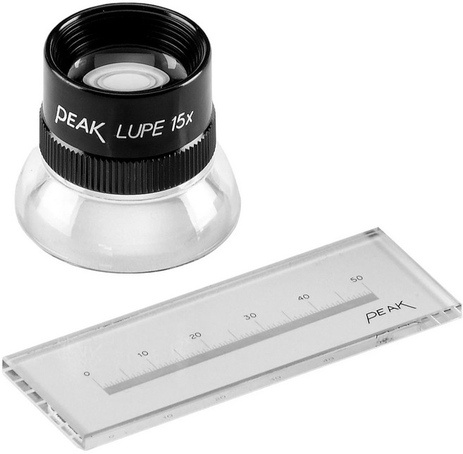 피크 PEAK 유리 스케일 루페 1972-300, 1개