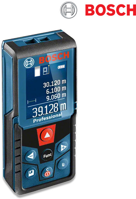 보쉬 레이저 거리 측정기 GLM400 40m측정 면적 부피측정가능, 1개