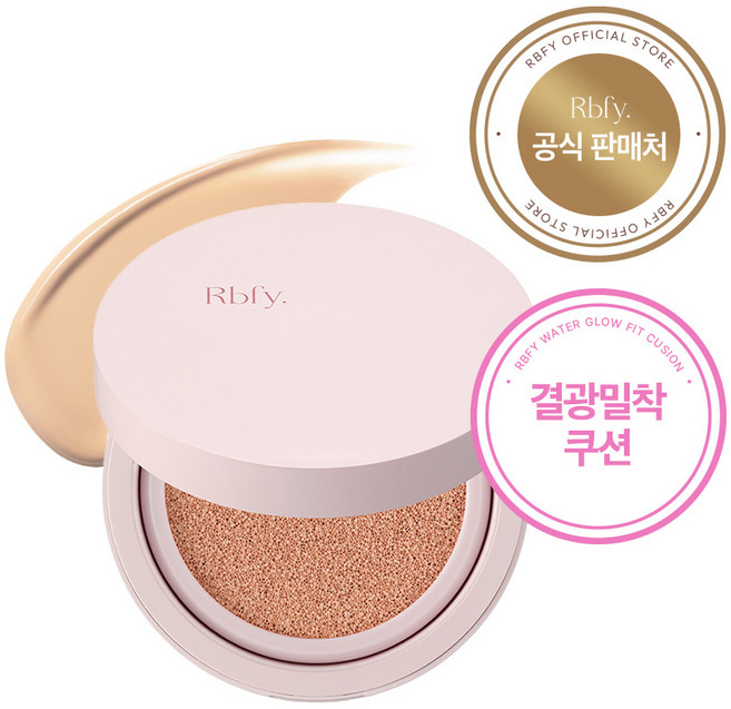 리바이포유 워터 글로우핏 쿠션 본품 15g 광채쿠션 결광쿠션 수분쿠션, 워터글로우핏쿠션 본품 1호 (~27/07), 1개