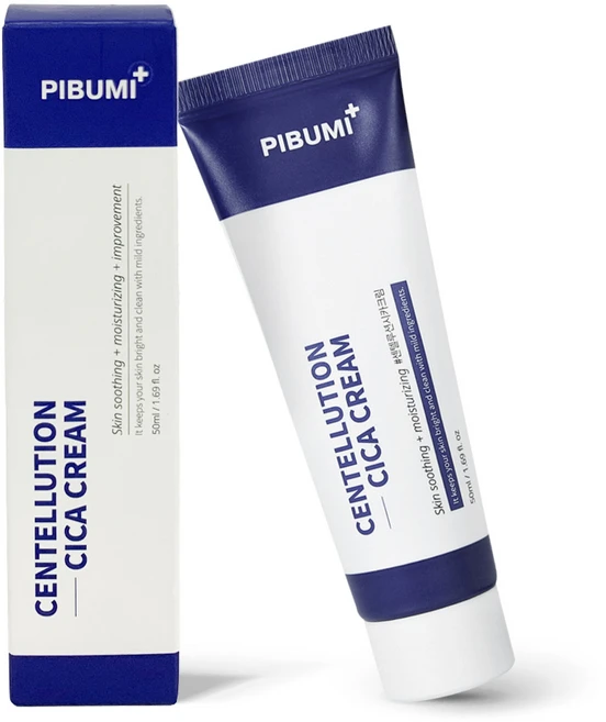 피부미 센텔루션 시카크림 극지성/재생크림/좁쌀/여드름/요철/진정/트러블, 1개, 50ml - 쿠팡