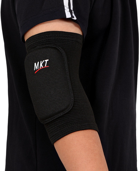 MKT 팔꿈치 보호대 좌/우 2P 1SET 군입대 훈련소 준비물 유격훈련 군대필수품 입대 선물 운동 자전거, 1개