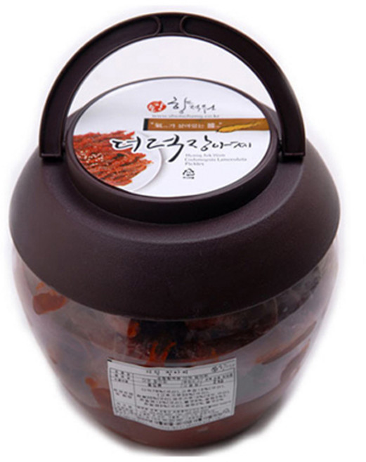 토종원 더덕 장아찌 3kg 순창전통, 1개