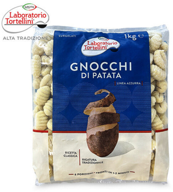 라보라토리오토르텔리니 수지탈 냉동 감자 뇨끼 1kg X 1봉 파타타, 라토리오 토르텔리니 수지탈 냉동 감자 뇨끼 무료아이스포, 1개