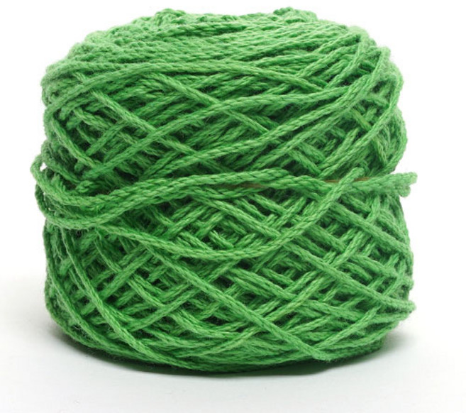 삼남면사미니 40g 5+1 면사 면실 부드러운 면실 코바늘실 뜨개실, 24 론 그린, 삼남면사 미니 40g 12합