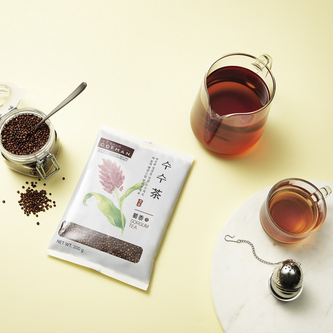 코프만 국산 볶은 동안메 수수차, 1개, 1개입, 200g