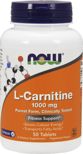 나우푸드 L-카르니틴 1000mg 타블렛, 50정, 1개